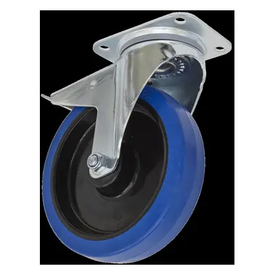 Castor Wheel Swivel Plate with Total Lock Ø200mm