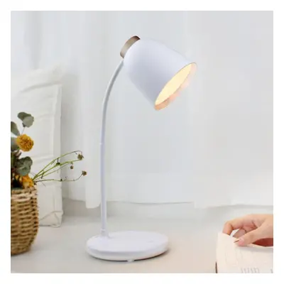 4W Flexible LED Touch Dimming Reading Table Lamp USB Rechargeable Eye Protection Night Light