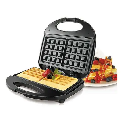 220V 750W in Waffle Sandwich Maker Panini BBQ Grilling Machine Breakfast Maker