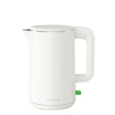 (White) Electric Water Kettle 1800W 1.5L Auto-Off Instant Heating Stainless Steel Electric Kettl