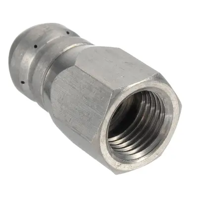 (1/4" front back) 3/8 Inch 1/8 Inch 1/4 Inch High Pressure Drain Hose Nozzle Sewer Cleaning Jett