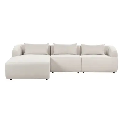 Corner Sofa SVANSELE Fabric Light Beige Right Hand