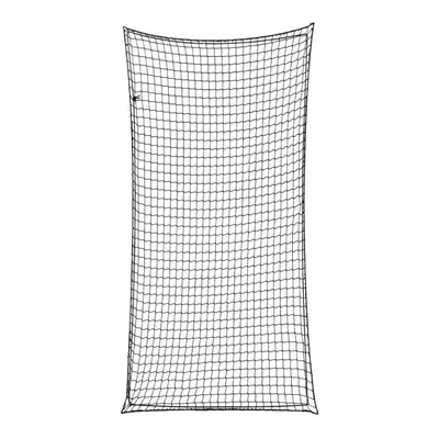 (black, x m) vidaXL Trailer Net with Elastic Rope Cargo Net Truck Bed Mesh Net Green PP