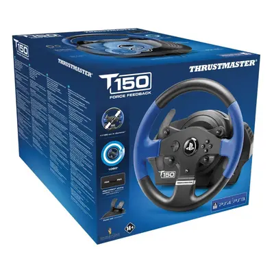 Thrustmaster T150 Force Feedback Official PlayStation Racing Wheel - PS4/PS3/PC