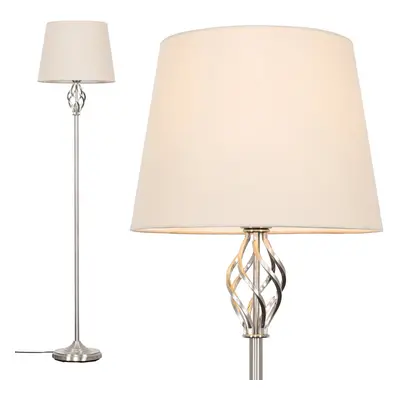 Memphis Silver Floor Lamp