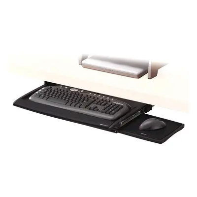 Fellowes Office Suites Deluxe Height Adjustable Under Desk Keyboard Manager/Keyboard Tray/Shelf 