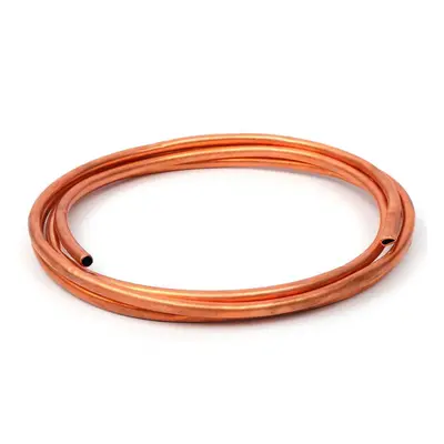 (10M) 3/8 Inch 1/2/3/4/4/7/10/15/20m R410A Air Conditioning Soft Copper Pipe Brass Tube Coil