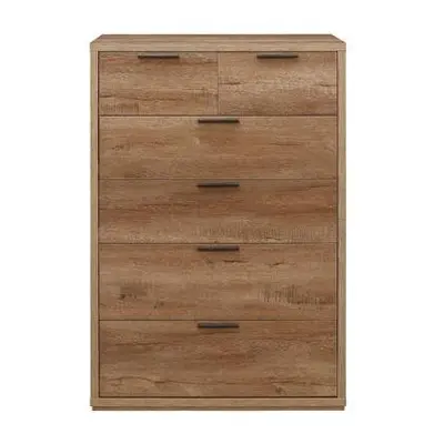 Birlea Stockwell + Chest Rustic Oak Effect