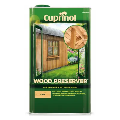 Cuprinol Wood Preserver - 5ltr Clear