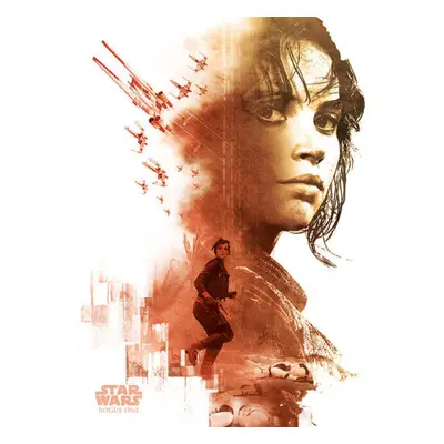 Star Wars: Rogue One Jyn Erso Canvas Print