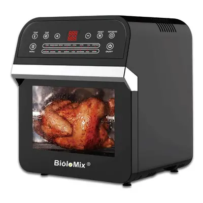 12L 1600W Air Fryer Oven Toaster Rotisserie and Dehydrator with LED Digital Screen, 16-in-1 Coun