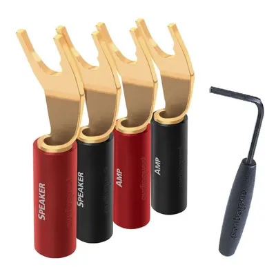 Audioquest SureGrip Multi-Spade Pack of Gold