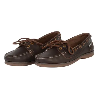 (9 UK, Brown) Dublin Womens/Ladies Mendip Arena Leather Boat Shoes