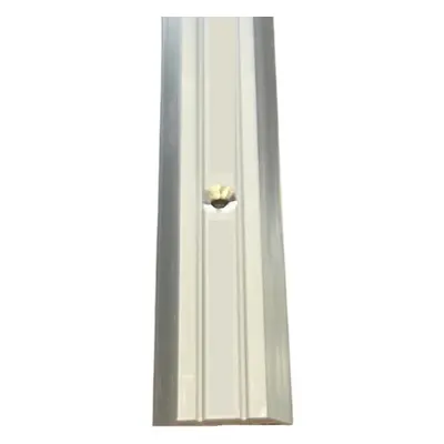 (9ft, Silver) Vinyl Cover Threshold Strip Vinyl to Vinyl 3ft 9ft