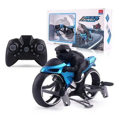 () 2.4G In Land RC Car Vehicle Motorcycle Flying Drone RTR Model Toy