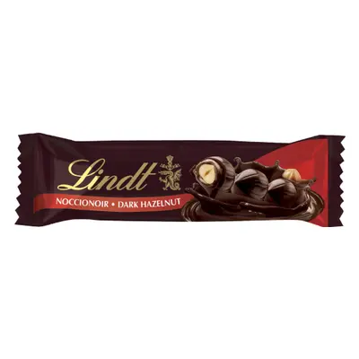 LINDT Noccionoir Dark Hazelnut Bar 35g (Pack of 18)