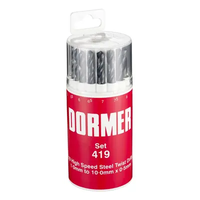 Dormer A191419 Jobber Drill Set, Set of