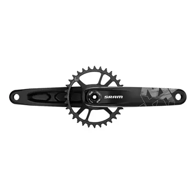 (165 MM, Black) SRAM Crank NX Eagle Boost Dub 12S W 32T X-Sync Steel Chainring