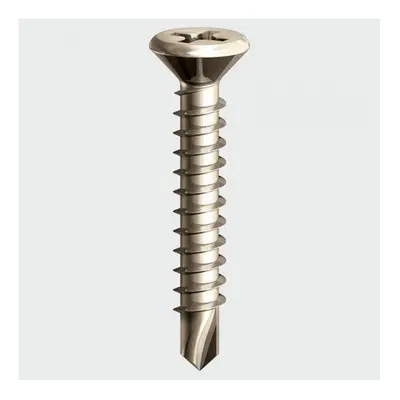 TIMco 124SS Self Drill PVC Screw CSK S/S 3.9 x 32mm Box of 1,000