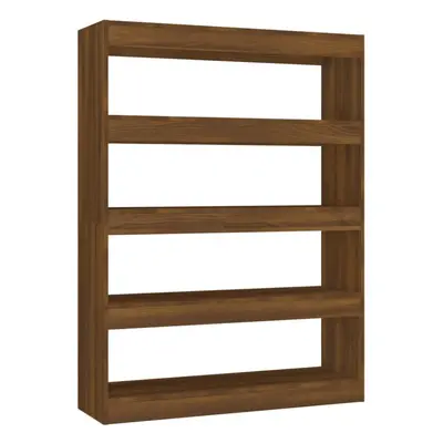 (brown oak) vidaXL Book Cabinet/Room Divider Bookcase Cabinet Book Shelf Multi Colours