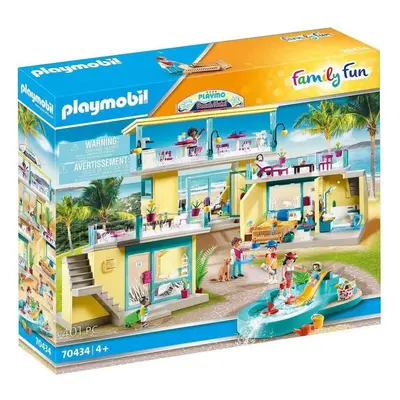 Playmobil Family Fun PLAYMO Beach Hotel Playset