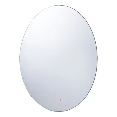 LED Bathroom Mirror MAZILLE Silver