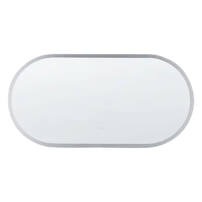 LED Bathroom Mirror CHATEAUROUX Silver