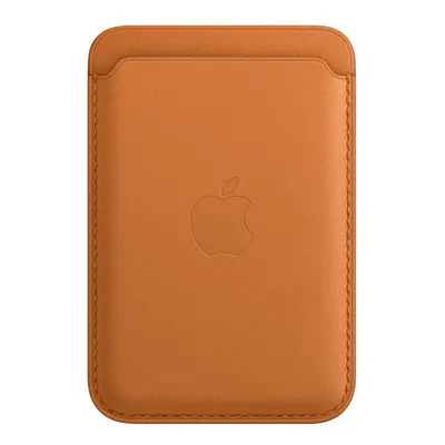 Apple iPhone Leather Wallet with MagSafe - Golden Brown