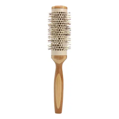 (06#) Pro Round Brush Curly Hair Roller Brush Natural Wood Hairbrush Comb Salon Tools