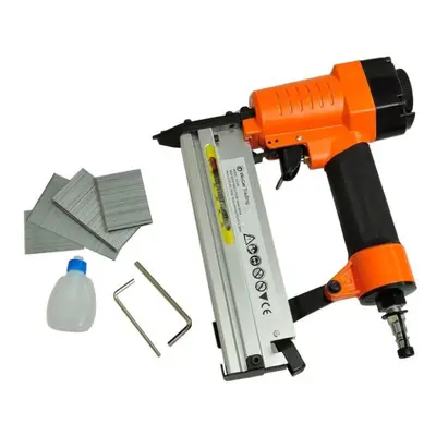 vidaXL 2-in-1 Pneumatic Air Powered Nailer Stapler Nail Gun Decorating Tool