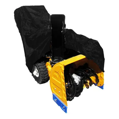 Black Polyester All Weather Protective Snow Thrower Cover 158x77x110cm