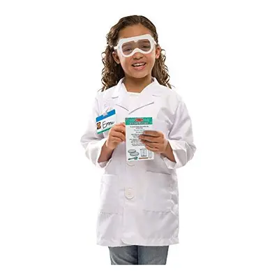 Melissa & Doug Scientist Role Play Set | Pretend Play | Kids Costume | 3+ | Gift for Boy or Girl