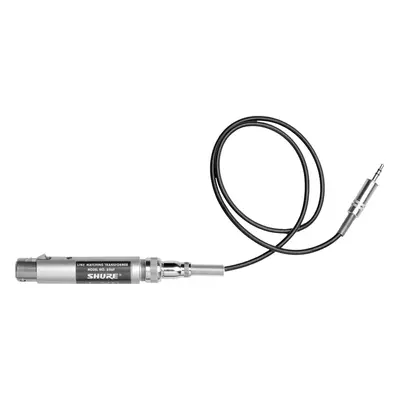 Shure A96F Camcorder Interface Pin XLR, Silver