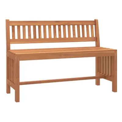 (110 x x cm) vidaXL Garden Bench Outdoor Bench Seat Wooden Bench Solid Wood Eucalyptus