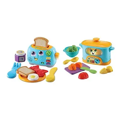 Yum-2-3 Toaster, Learning Toy with Sounds and Colours for Sensory Play & Choppin' Fun Learning P