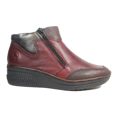 (6 (Adults')) | Havana/Vino/Antik | Womens Ankle Boots