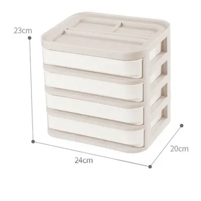 (#05) Plastic Cosmetic Drawer Makeup Organizer Jewelry Container