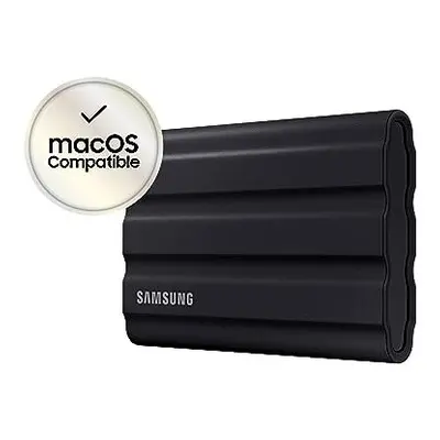 Samsung T7 Shield Portable SSD TB - USB 3.2 Gen.2 External SSD Black MU-PE2T0S/EU