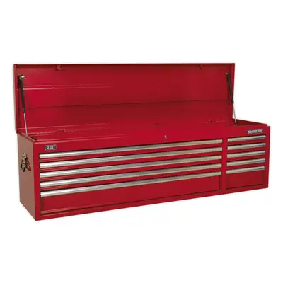 1655 x x 495mm RED Drawer Topchest Tool Chest Lockable Storage Cabinet