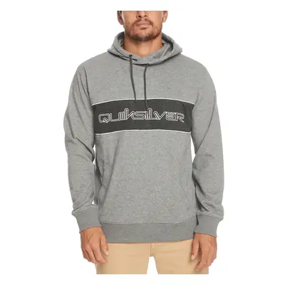 (M, Dark Grey) Quiksilver Mens Bold Omni Pullover Hoody Sweatshirt Jumper Hoodie