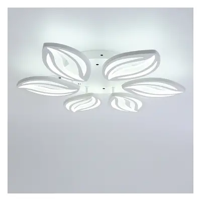 (Cool White) AC110-220V 7200LM 660LED Acrylic Ceiling Lamp Remote Control Bedroom Living Room