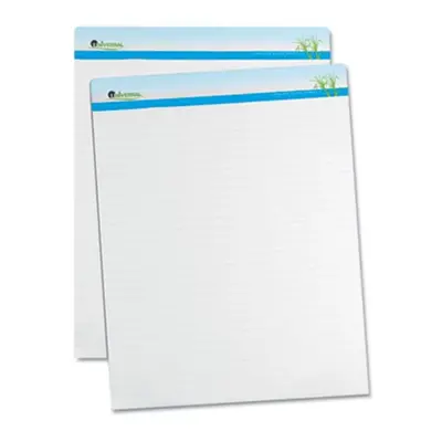 Universal Sugarcane Based Easel Pads Inch Rule x White 50-Sheet Pads/Pack