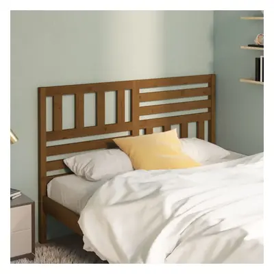 (honey brown, x x cm) vidaXL Bed Headboard Bedroom Bed Header Decorative Headboard Solid Wood Pi