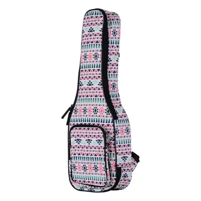 Ukulele Gig Bag Inch Stylish Padded Cotton Backpack Carrying Case with Flannelette Lining