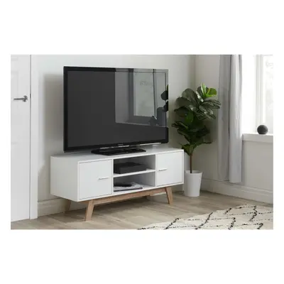 TV Unit White Gloss Living Room Cupboard Entertainment Stand Cabinet