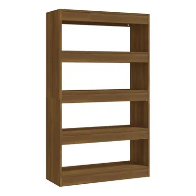 (brown oak) vidaXL Book Cabinet/Room Divider Chipboard Shelf Room Partition Multi Colours