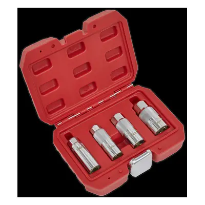 Magnetic Spark Plug Socket Set 4pc 3/8"Sq Drive