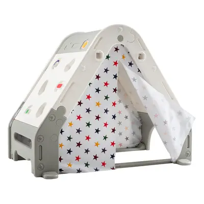 Triangle Climber for Kids Hideaway Play Tent with Climbing Wall