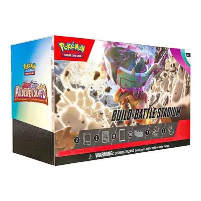 Pokemon TCG: Scarlet & Violet Paldea Evolved Build and Battle Stadium Box