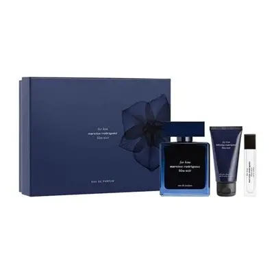 Narciso Rodriguez Bleu Noir Edp Gift Set For Men: 3.4 Eau De Parfum + 1.6 Shower Gel + 0.33 Eau 